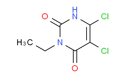 CAS No. 1708435-97-5, 5,6-Dichloro-3-ethylpyrimidine-2,4(1H,3H)-dione