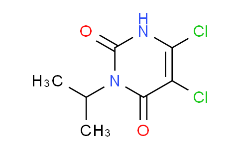 CAS No. 1707746-99-3, 5,6-Dichloro-3-isopropylpyrimidine-2,4(1H,3H)-dione