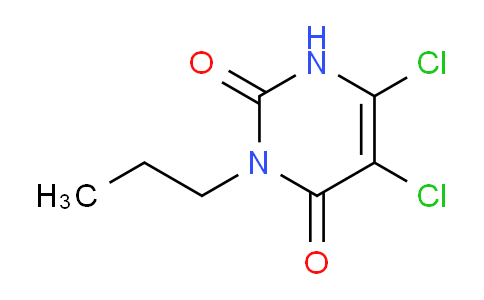 CAS No. 1707400-46-1, 5,6-Dichloro-3-propylpyrimidine-2,4(1H,3H)-dione