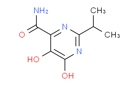 CAS No. 954241-13-5, 5,6-Dihydroxy-2-isopropylpyrimidine-4-carboxamide