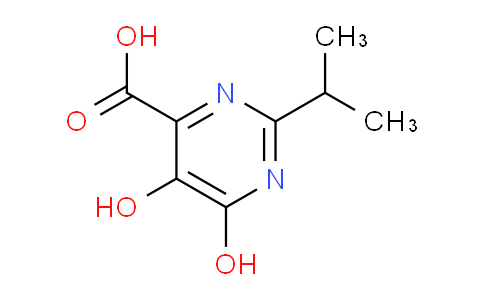 CAS No. 954241-05-5, 5,6-Dihydroxy-2-isopropylpyrimidine-4-carboxylic acid
