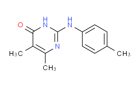 CAS No. 1240676-59-8, 5,6-Dimethyl-2-(p-tolylamino)pyrimidin-4(3H)-one