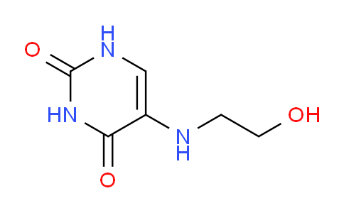 CAS No. 55476-33-0, 5-((2-Hydroxyethyl)amino)pyrimidine-2,4(1H,3H)-dione