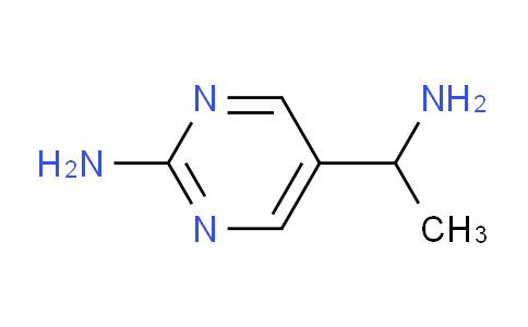 CAS No. 1208514-29-7, 5-(1-Aminoethyl)pyrimidin-2-amine