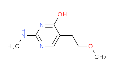CAS No. 1403564-57-7, 5-(2-Methoxyethyl)-2-(methylamino)pyrimidin-4-ol