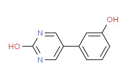 CAS No. 1111104-15-4, 5-(3-Hydroxyphenyl)pyrimidin-2-ol