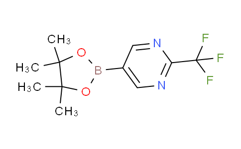 CAS No. 1701434-52-7, 5-(4,4,5,5-Tetramethyl-1,3,2-dioxaborolan-2-yl)-2-(trifluoromethyl)pyrimidine