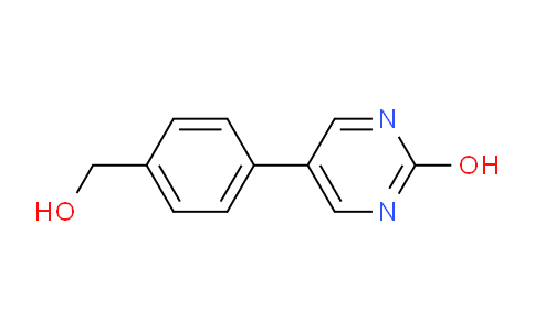 CAS No. 1111113-67-7, 5-(4-(Hydroxymethyl)phenyl)pyrimidin-2-ol