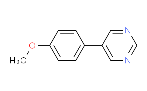 CAS No. 69491-47-0, 5-(4-Methoxyphenyl)pyrimidine