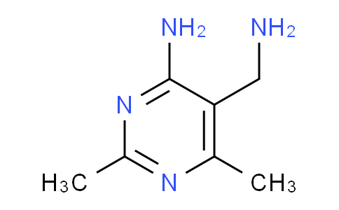 CAS No. 98337-38-3, 5-(Aminomethyl)-2,6-dimethylpyrimidin-4-amine