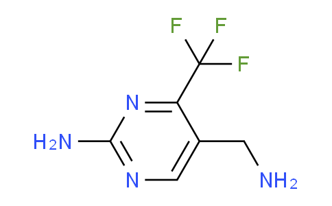 CAS No. 1260783-73-0, 5-(Aminomethyl)-4-(trifluoromethyl)pyrimidin-2-amine