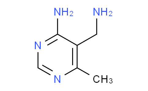 CAS No. 861030-93-5, 5-(Aminomethyl)-6-methylpyrimidin-4-amine