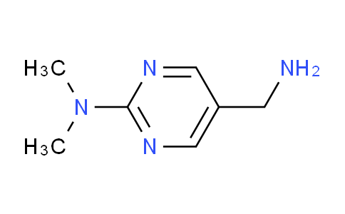 CAS No. 910380-79-9, 5-(Aminomethyl)-N,N-dimethylpyrimidin-2-amine