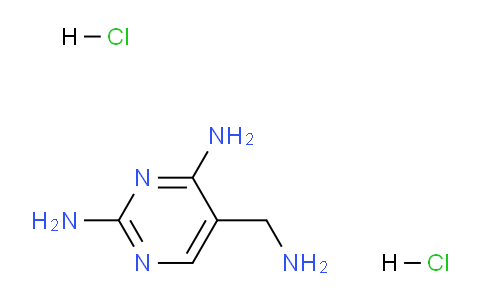 CAS No. 56741-99-2, 5-(Aminomethyl)pyrimidine-2,4-diamine dihydrochloride