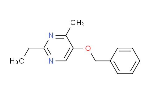 CAS No. 1369766-63-1, 5-(Benzyloxy)-2-ethyl-4-methylpyrimidine