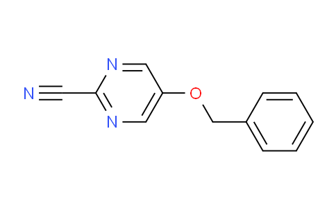 CAS No. 166672-22-6, 5-(Benzyloxy)pyrimidine-2-carbonitrile