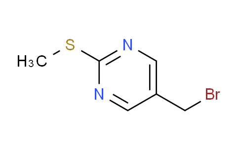 CAS No. 323591-23-7, 5-(Bromomethyl)-2-(methylthio)pyrimidine