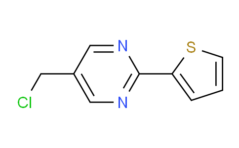 CAS No. 926921-78-0, 5-(Chloromethyl)-2-(thiophen-2-yl)pyrimidine