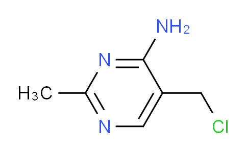 CAS No. 189745-28-6, 5-(Chloromethyl)-2-methylpyrimidin-4-amine
