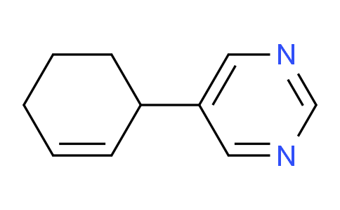 CAS No. 1187163-20-7, 5-(Cyclohex-2-en-1-yl)pyrimidine