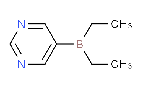 CAS No. 139298-13-8, 5-(Diethylboryl)pyrimidine