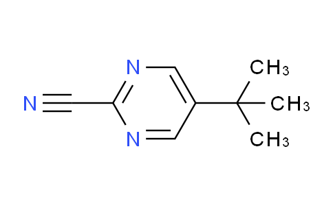 CAS No. 1426088-88-1, 5-(tert-Butyl)pyrimidine-2-carbonitrile