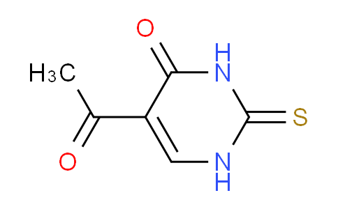CAS No. 66116-80-1, 5-Acetyl-2-thioxo-2,3-dihydropyrimidin-4(1H)-one