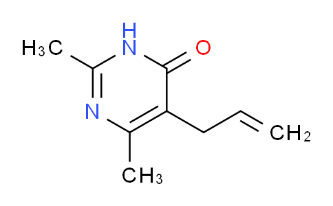 CAS No. 78304-54-8, 5-Allyl-2,6-dimethylpyrimidin-4(3H)-one