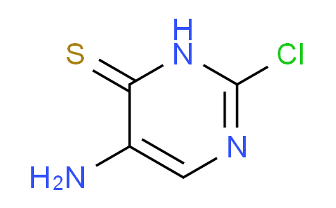 CAS No. 14623-59-7, 5-Amino-2-chloropyrimidine-4(3H)-thione