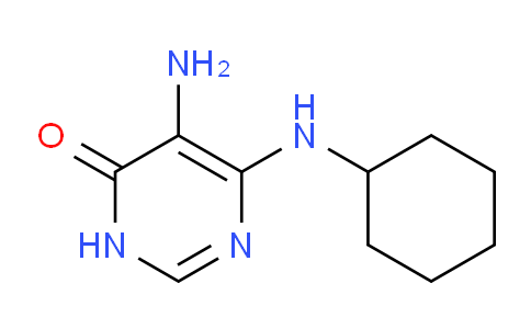 CAS No. 61667-18-3, 5-Amino-6-(cyclohexylamino)pyrimidin-4(3H)-one