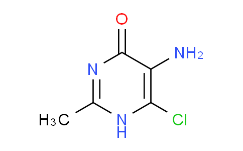 CAS No. 98025-13-9, 5-Amino-6-chloro-2-methylpyrimidin-4(1H)-one