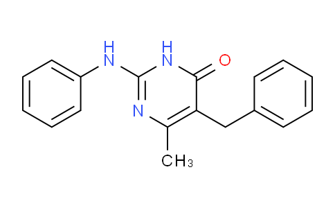 CAS No. 897305-46-3, 5-Benzyl-6-methyl-2-(phenylamino)pyrimidin-4(3H)-one