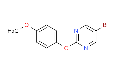 CAS No. 69033-87-0, 5-Bromo-2-(4-methoxyphenoxy)pyrimidine