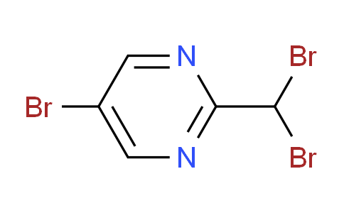 CAS No. 4450-22-0, 5-Bromo-2-(dibromomethyl)pyrimidine