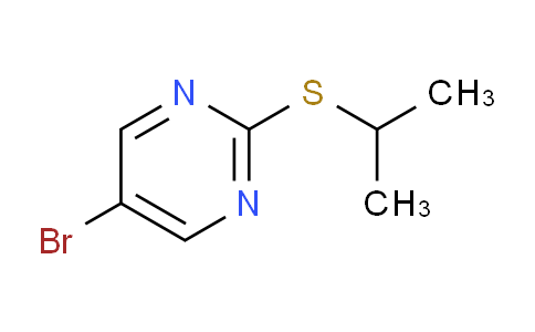 CAS No. 433684-22-1, 5-Bromo-2-(isopropylthio)pyrimidine