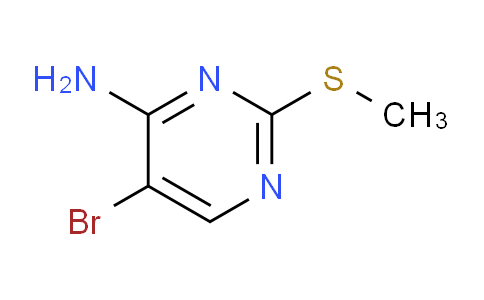 CAS No. 98024-93-2, 5-Bromo-2-(methylthio)pyrimidin-4-amine