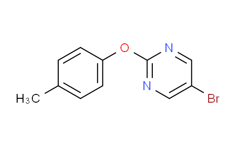 CAS No. 887430-90-2, 5-Bromo-2-(p-tolyloxy)pyrimidine
