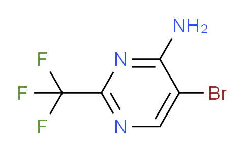 CAS No. 1379352-61-0, 5-Bromo-2-(trifluoromethyl)pyrimidin-4-amine