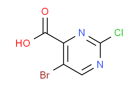 CAS No. 933739-55-0, 5-Bromo-2-chloropyrimidine-4-carboxylic acid