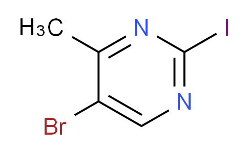 CAS No. 1260859-19-5, 5-Bromo-2-iodo-4-methylpyrimidine