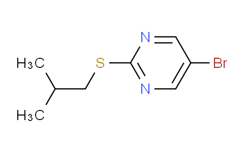 CAS No. 1242336-74-8, 5-Bromo-2-isobutylthiopyrimidine