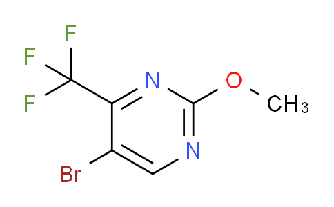 CAS No. 2089333-61-7, 5-Bromo-2-methoxy-4-(trifluoromethyl)pyrimidine