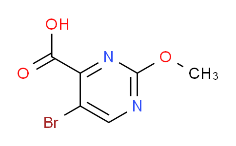 CAS No. 38275-37-5, 5-Bromo-2-methoxypyrimidine-4-carboxylic acid