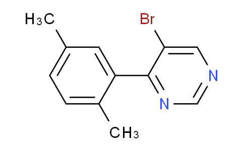 CAS No. 941294-35-5, 5-Bromo-4-(2,5-dimethylphenyl)pyrimidine