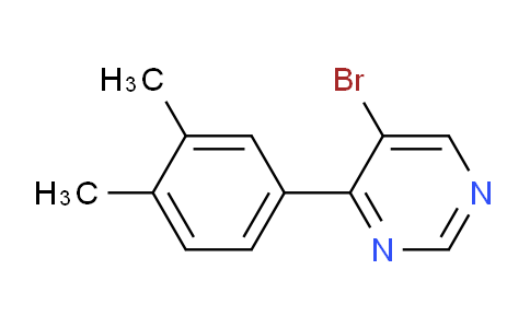 CAS No. 941294-38-8, 5-Bromo-4-(3,4-dimethylphenyl)pyrimidine
