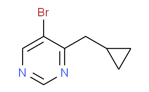 CAS No. 1346697-40-2, 5-Bromo-4-(cyclopropylmethyl)pyrimidine