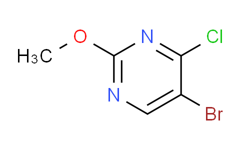 CAS No. 57054-93-0, 5-Bromo-4-chloro-2-methoxypyrimidine