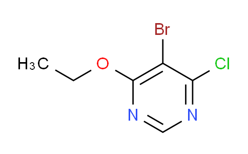 CAS No. 1289095-93-7, 5-Bromo-4-chloro-6-ethoxypyrimidine