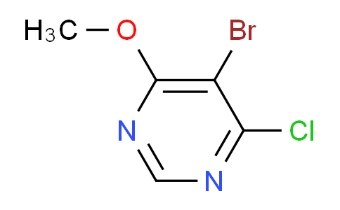CAS No. 4319-88-4, 5-Bromo-4-chloro-6-methoxypyrimidine