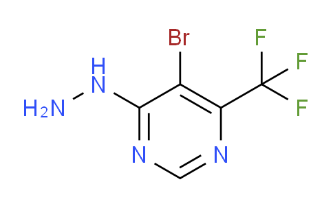 CAS No. 785777-95-9, 5-Bromo-4-hydrazinyl-6-(trifluoromethyl)pyrimidine